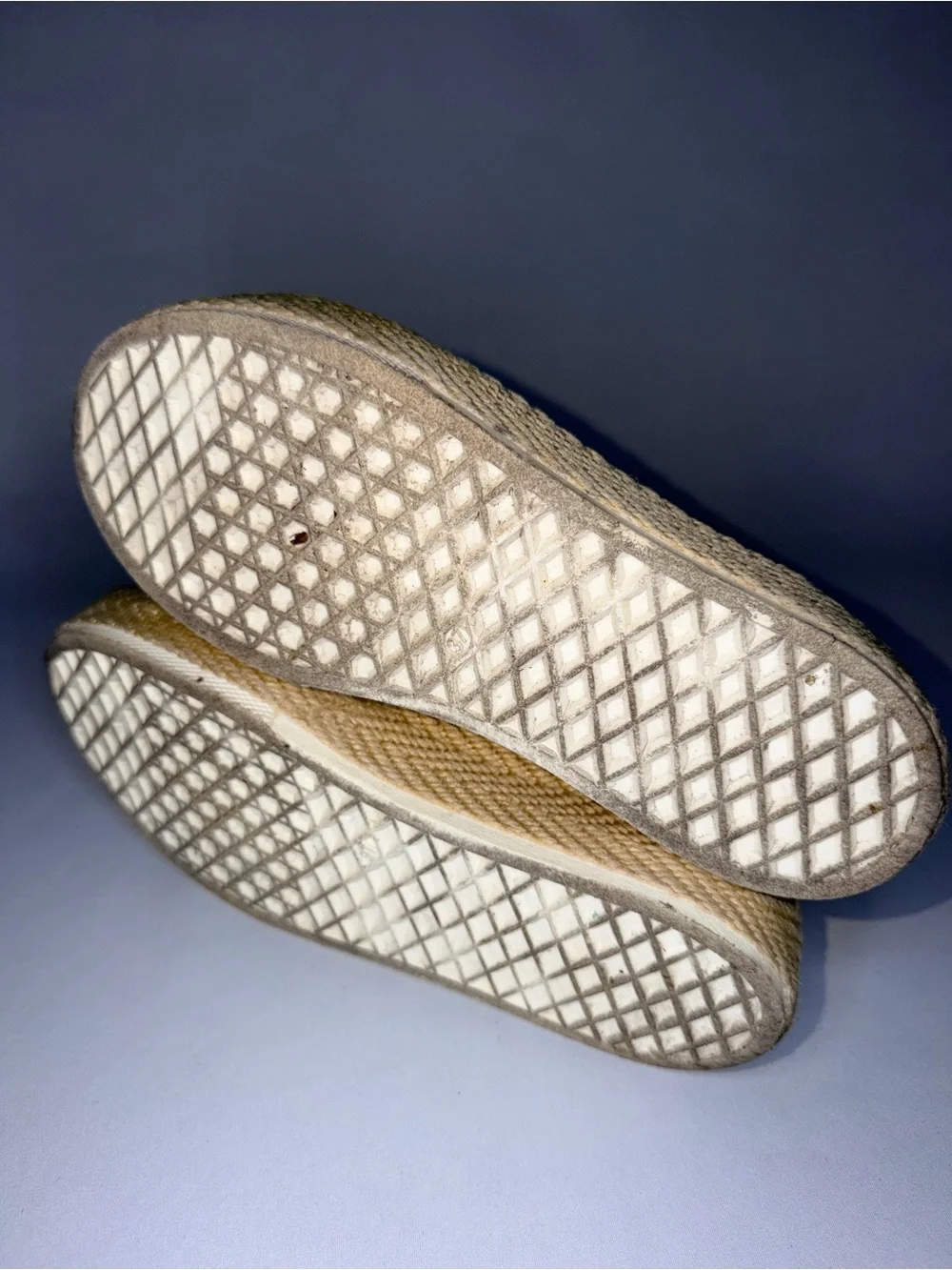 White Espadrille Lace-Up Sneakers with Tribal Accents